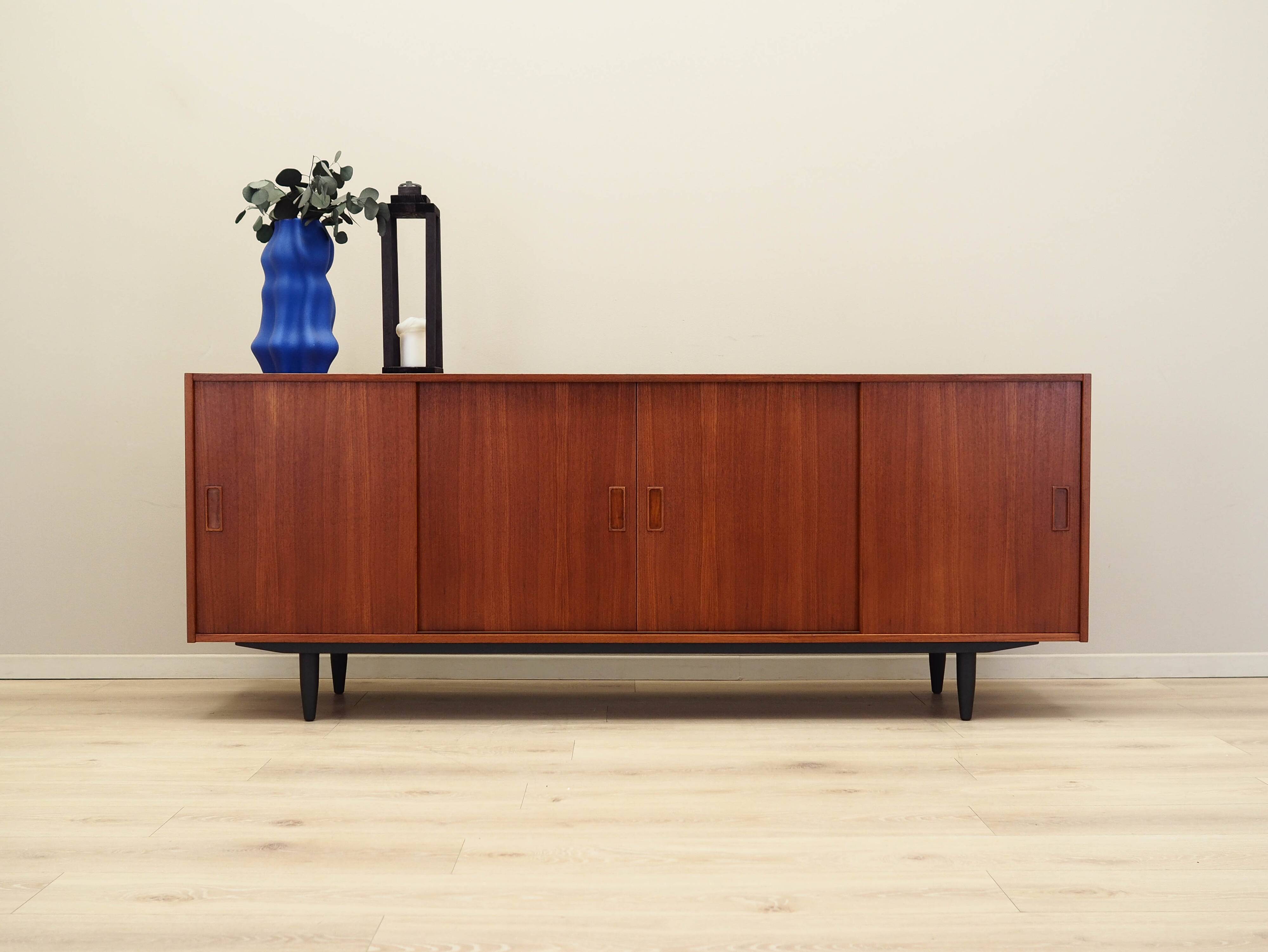 Teak sideboard, Danish design, 1970s, production: Denmark