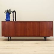 Enfilade en teck, design danois, années 1970, production : Danemark