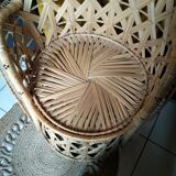 Rattan armchair