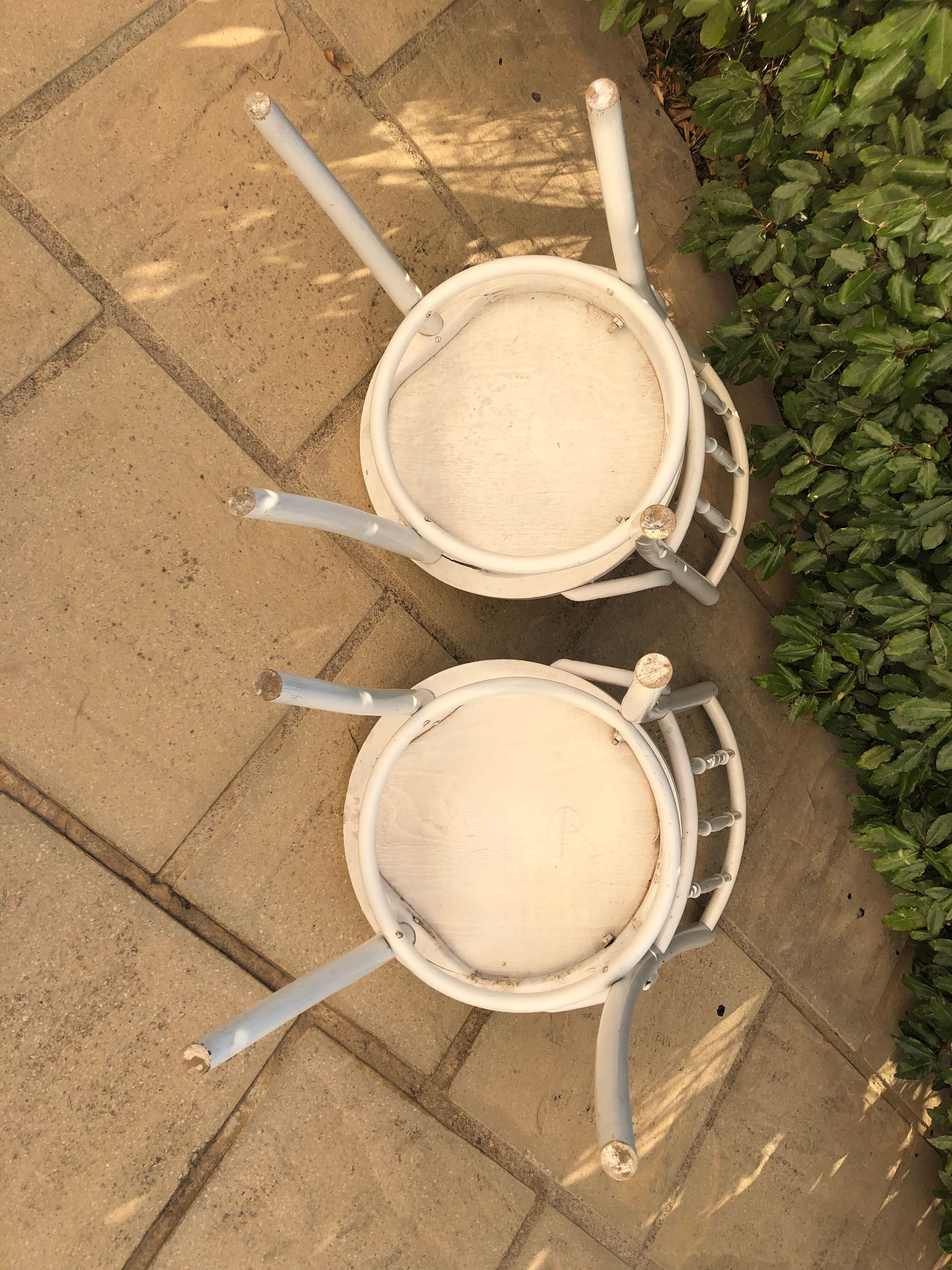 Vintage bistro chairs
