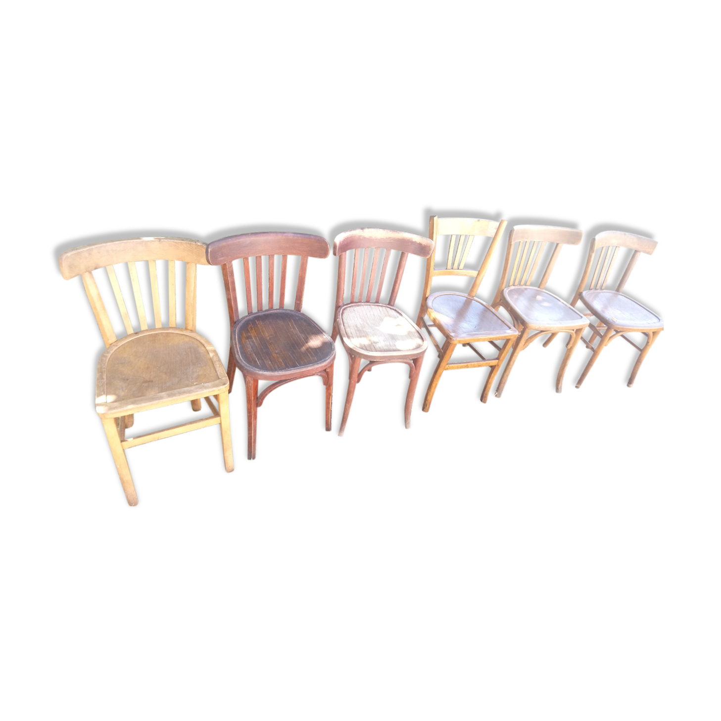 6 luterma chairs and others