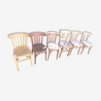 6 luterma chairs and others