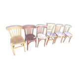 6 luterma chairs and others