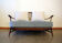 Ercol blue pastel sofa