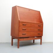 1960s secretary in teak, Dyrlund Denmark