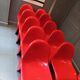 Dix chaises de Verner Panton