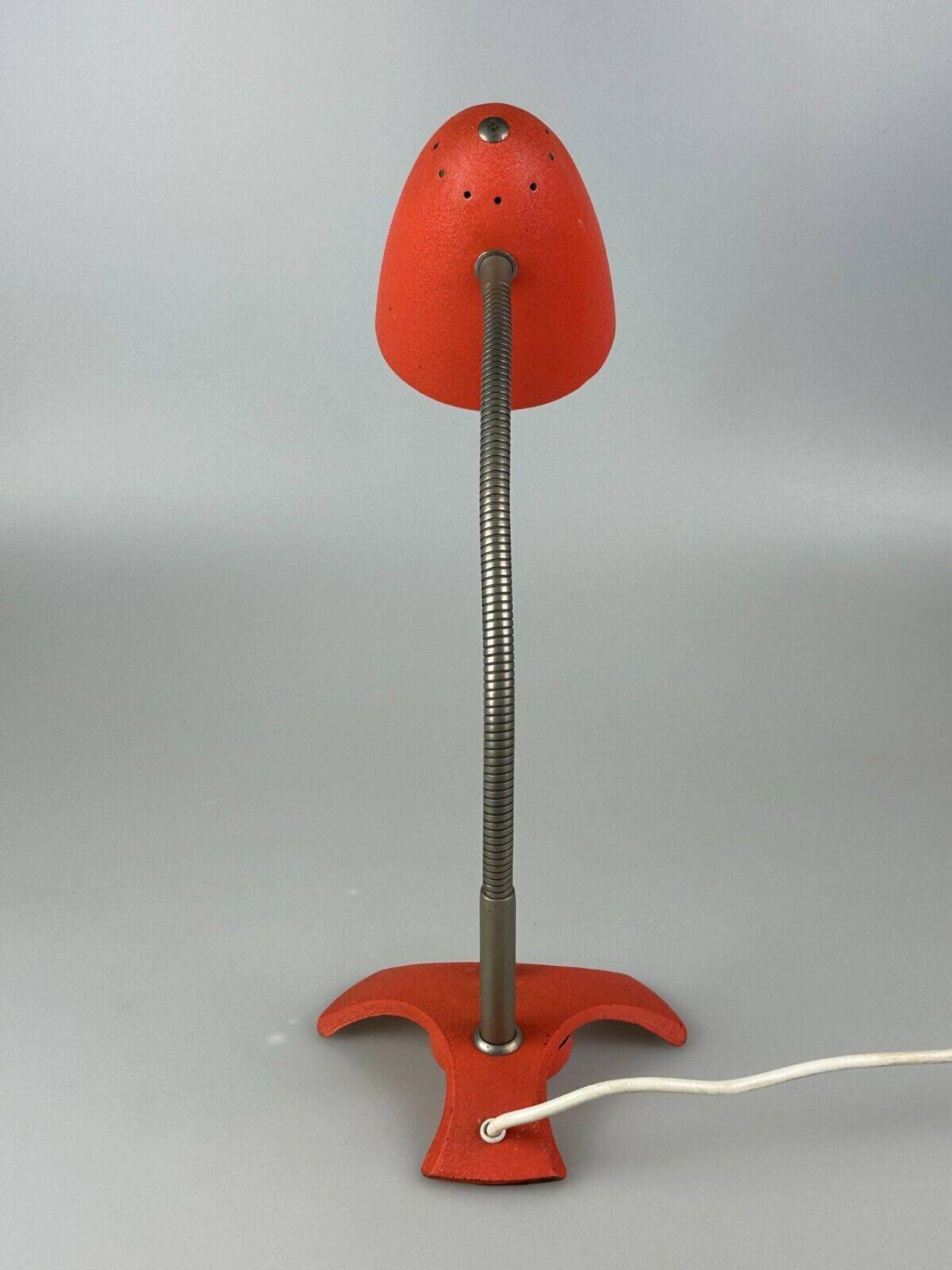 60s 70s lampe lampe de table lampe de bureau métal space age