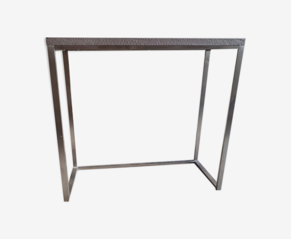 Console moderne grise