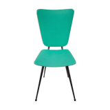 Chair in green skaï, 50