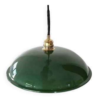 Suspension en opaline verte