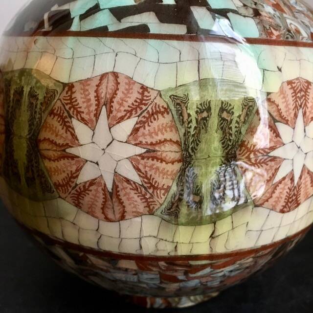 Vase  boule Jean Gerbino 1876-1966 Vallauris