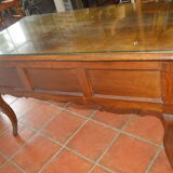 Oak with 5 drawers desk
