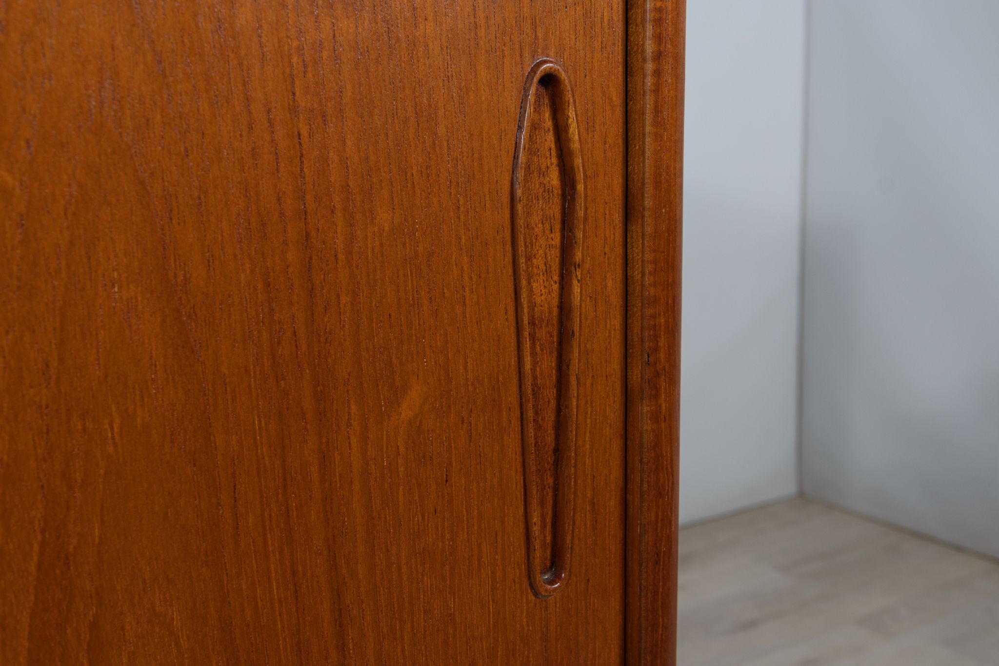 Danish high sideboard in teak, 1960s
