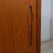 Danish high sideboard in teak, 1960s