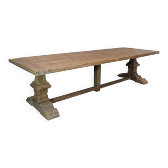 Monastery table in solid oak