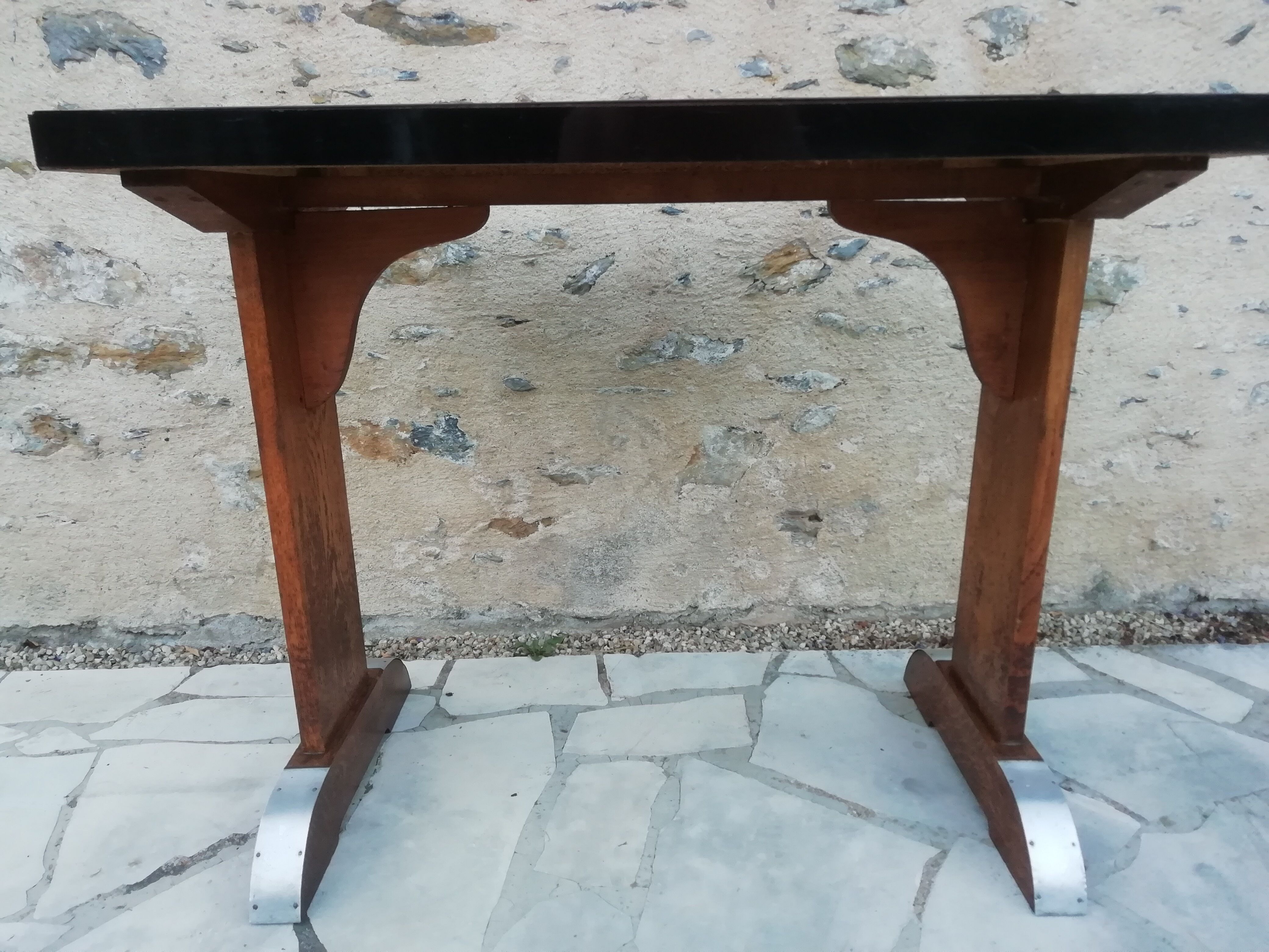 lot of 3 vintage bistro tables