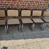 Set of 6 Breuer B32 chairs