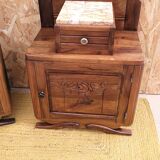 Pair of Art Deco bedside tables
