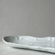 Large fish platter in white porcelain