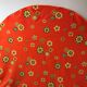 Round tablecloth and 7 towels seventies 70s