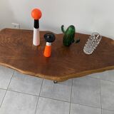 Vintage brutalist coffee table from the 60s