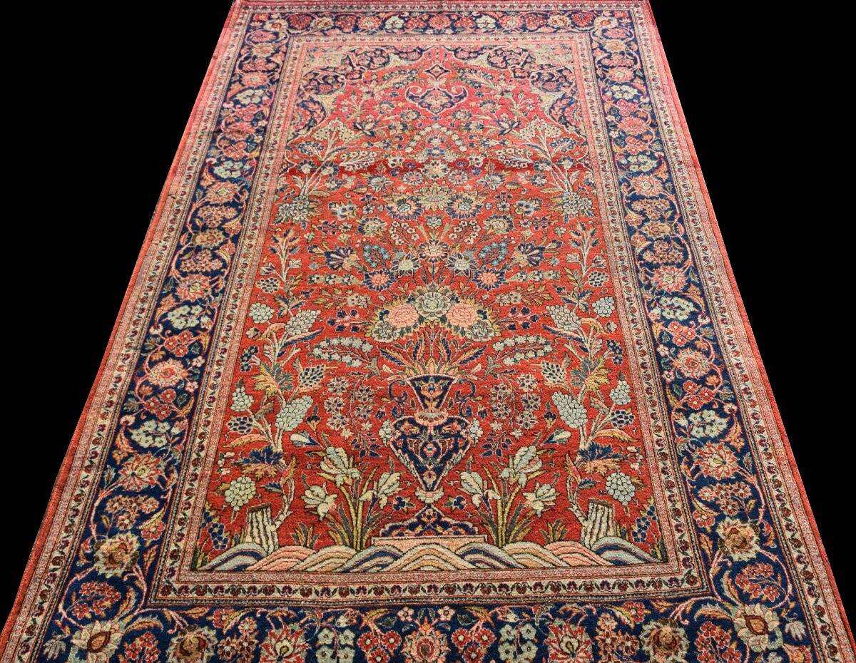 Persian Oriental rug Iran Kashan - Size: 1.30 x 2.05 metres