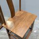 Paire de chaises chinoises en orme