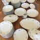 Service 70 pieces porcelain from limoges art deco