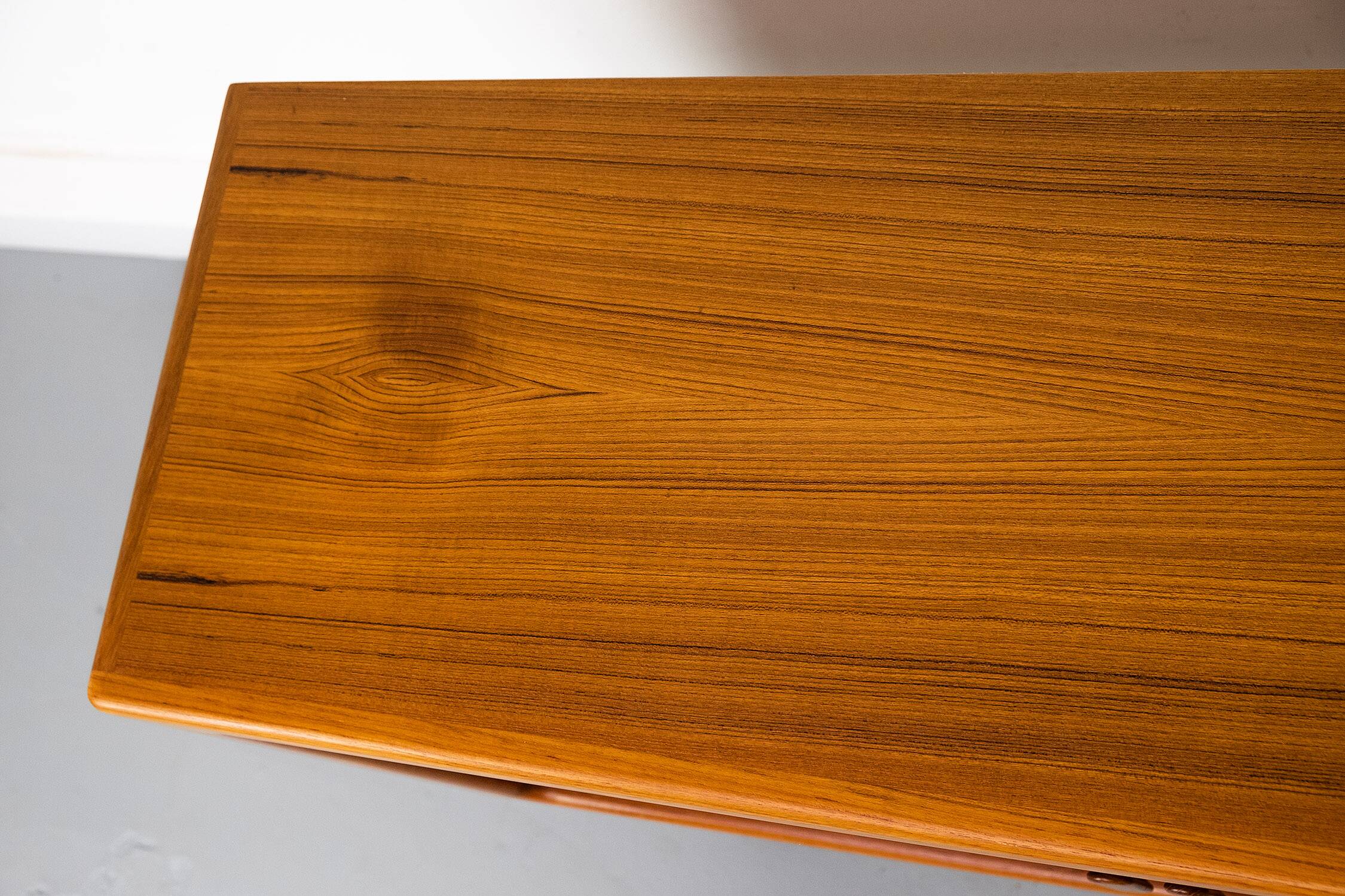 Danish Teak Sideboard with Tambour Doors from CFC Silkeborg, 1980s