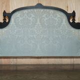 Sofa en noyer marin et ébène avec plaque Grand Tour