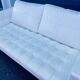 White leather flower sofa Phillipe Starck x Cassina (volage 243_02 model