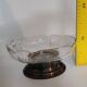 Antique cut glass compote on a pedestal – late 19th / early 20th century