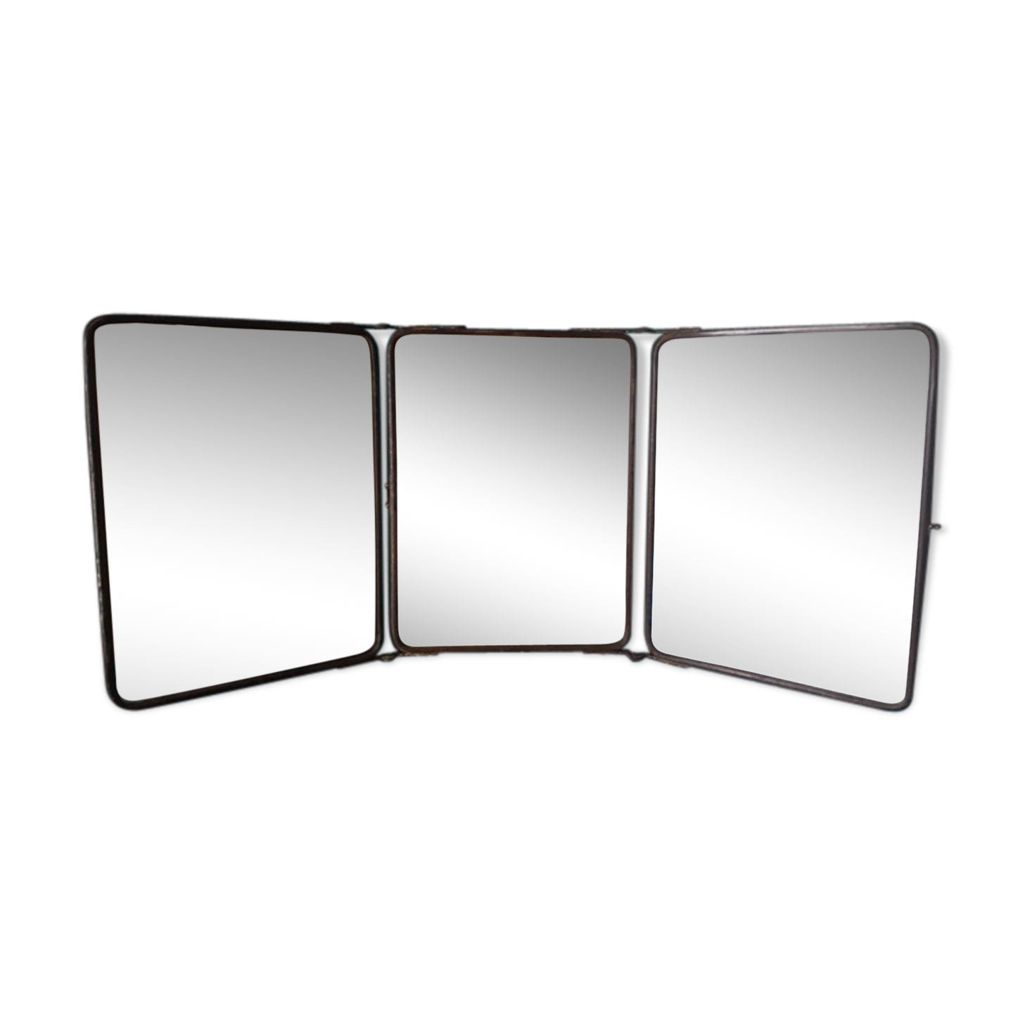 Mirror Barber triptych 55 x 25