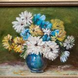Oil painting : floral by Pearl Geddis