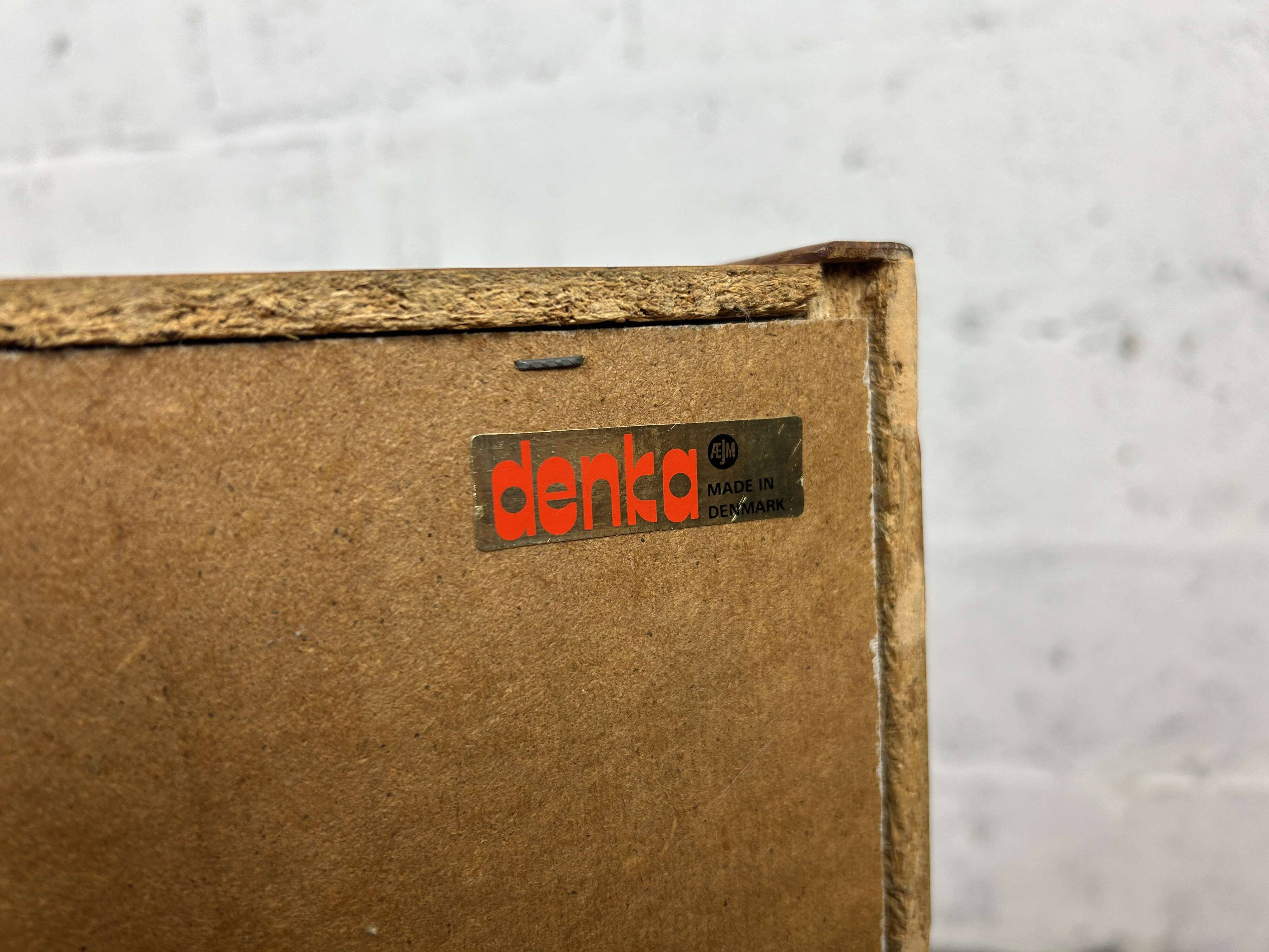 Vintage Scandinavian teak sideboard by Denka, 1960s