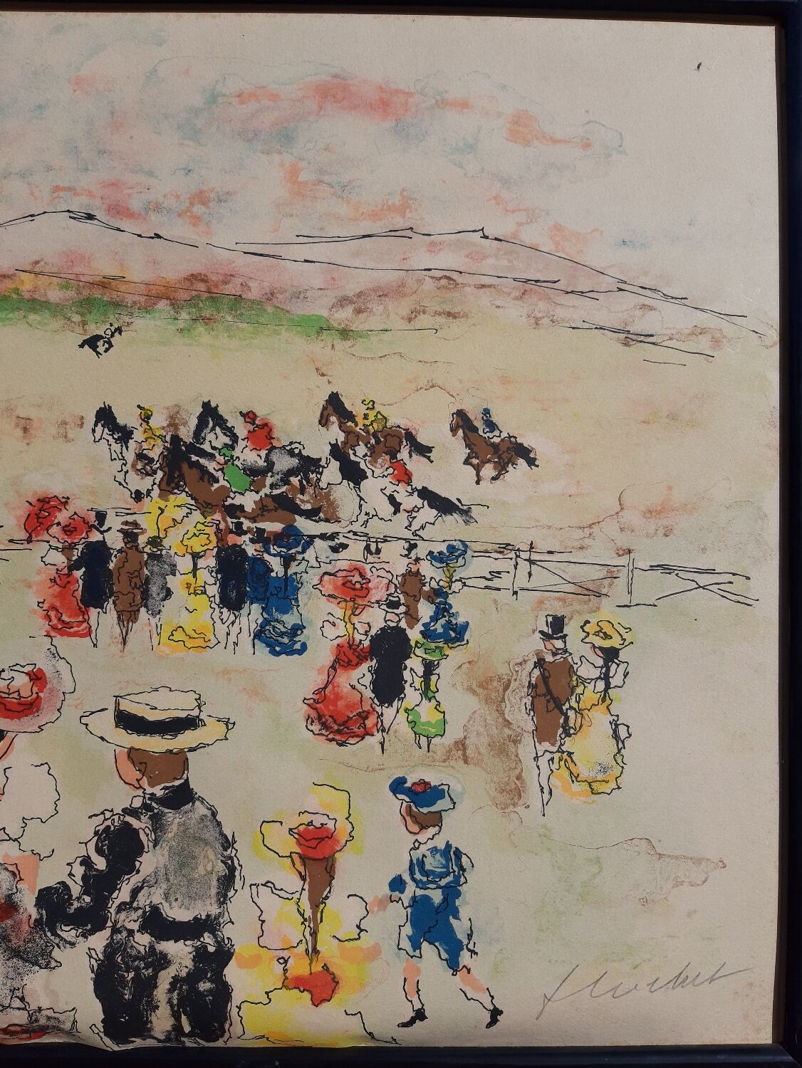 Urban Huchet lithograph (Signed and numbered)