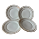 Lot de 4 assiettes  P F C