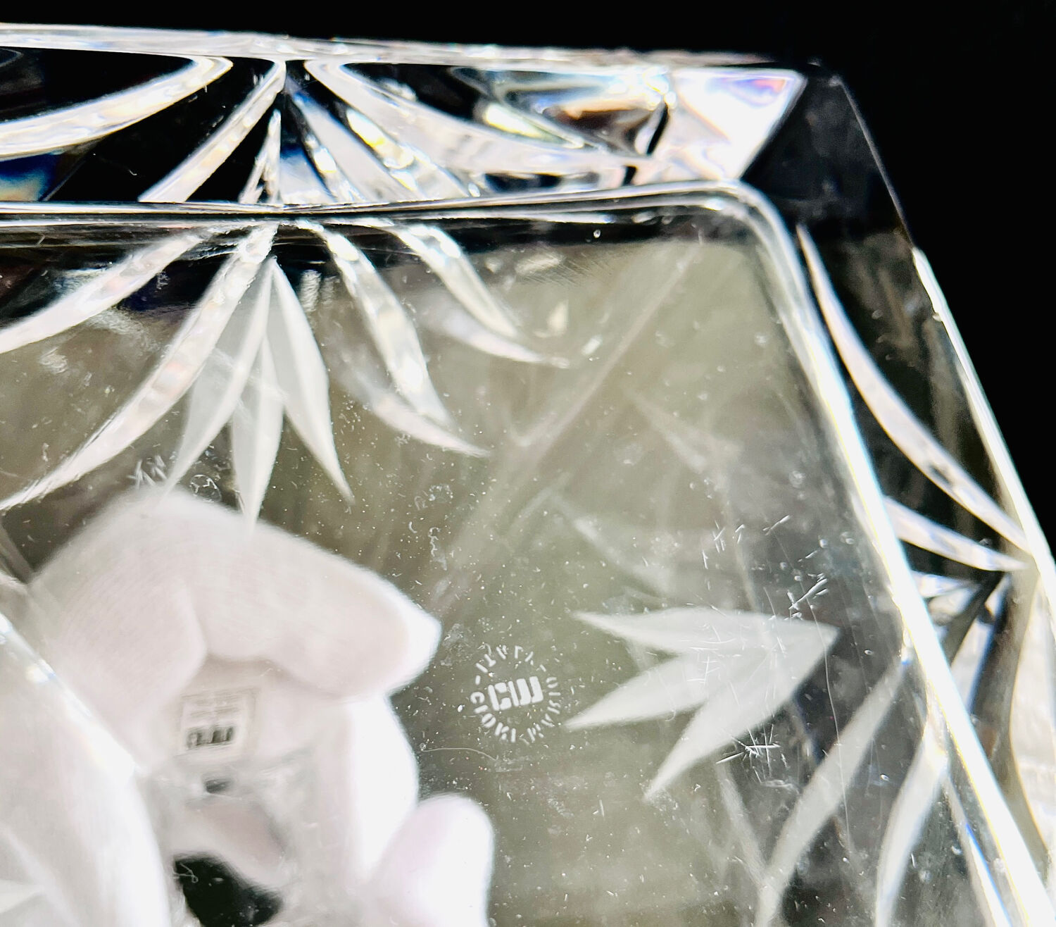 Crystal Carafe Mario CIONI & Orfèvrerie KRISA (3.2kg) – Signed