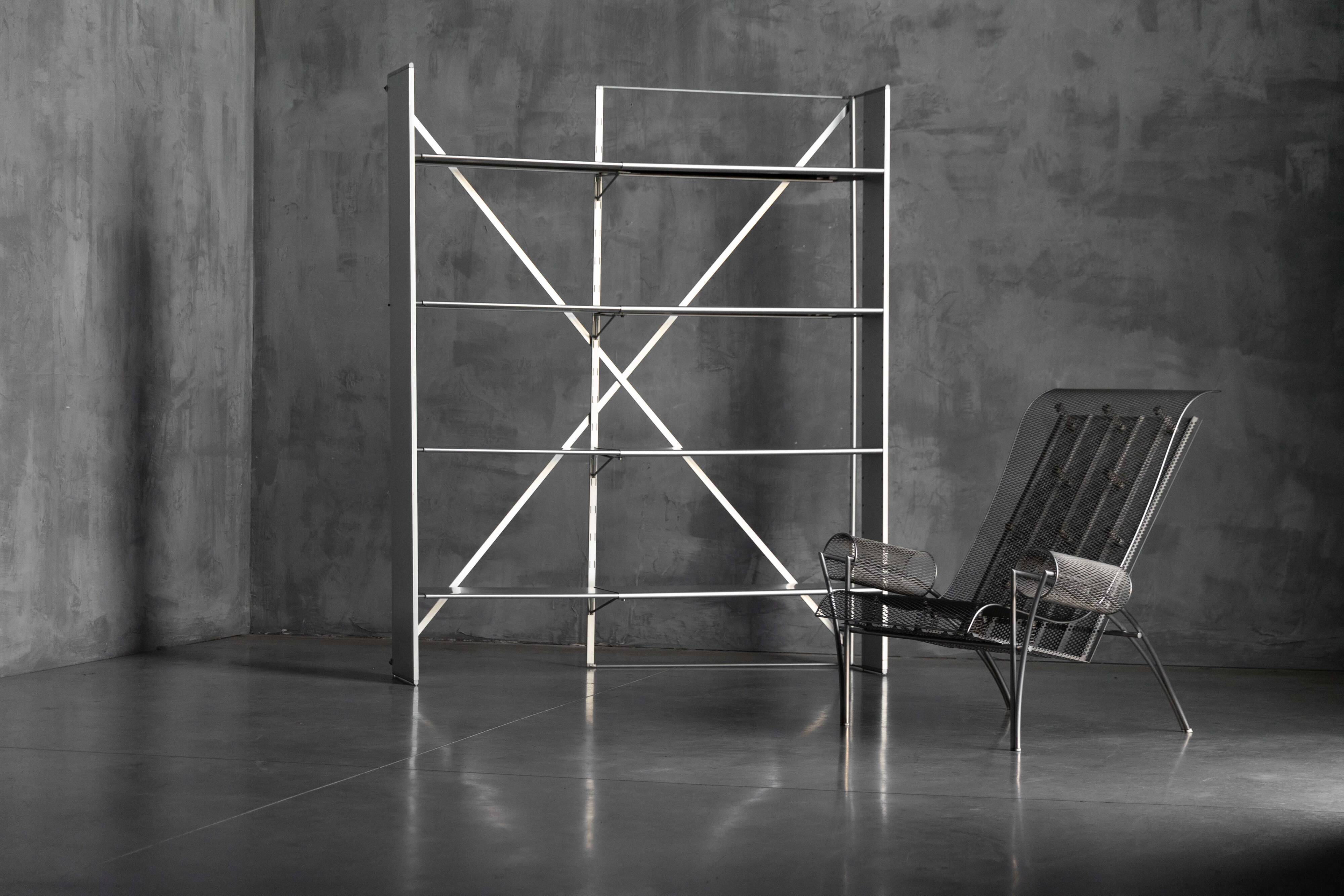 Fra Dolcino Shelving Unit by Mireille Rivier & Paolo Pallucco, Italy, 1884