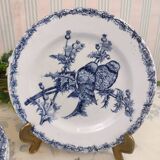 Set of 11 goldfinnets clairefontaine dessert plates