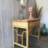 Rattan desk