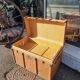 Old travel trunk