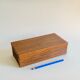 Boîte en bois faite main L25cm