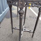 Pair of pedestal tables