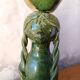 ​Bougeoir anthropomorphe vintage en céramique émaillée - Cathy Wurge