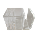 Vintage plexiglass pencil jar design 70 years