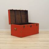 Red chest, Scandinavian design, 1950s