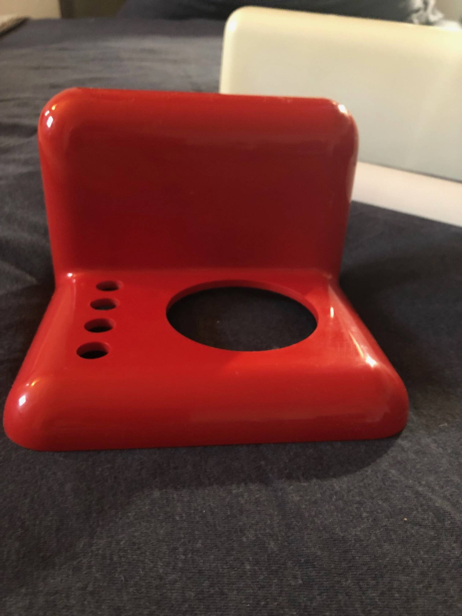 Bathroom accessory set, BILUMEN, G. Castiglioni, ABS, 1970s