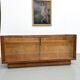 Vintage Siegel Paris workbench in oak and glass – 1950