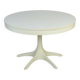 Vintage Dining Table Round Extandable 70s Space Age